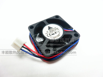 原装台达3CM 3010 AFB0312HA DC12V 0.15A 两线 三线测速风扇