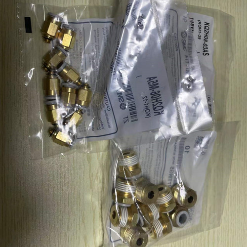 smc原装正品直通气管接头