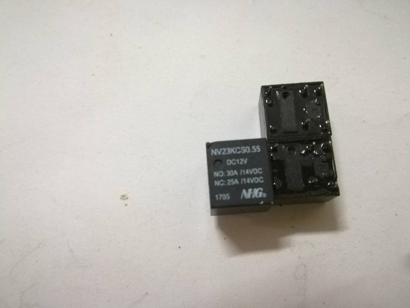 原装散装5脚位NHG继电器 NV23KCS0.55 DC12V 现货汽车继电器