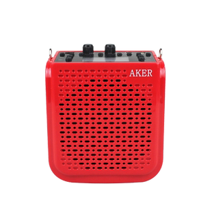 AKER/爱课 AK77/AK77W扩音器蓝牙插卡无线扩音娱乐教学促销多功能