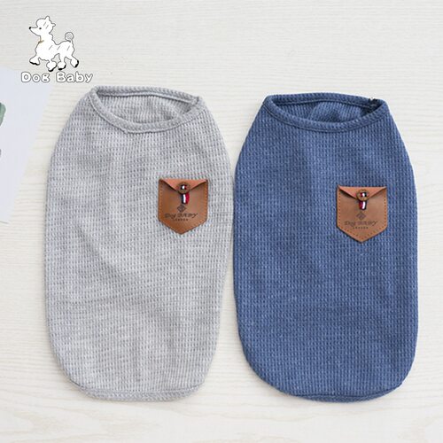 宠物狗衣服夏季新款泰迪狗宠物服装日韩欧美风18韩版背心批发
