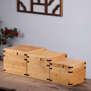 新款台湾工艺伴手礼茶具礼品盒主人杯中号包装盒盖碗空盒子可定制