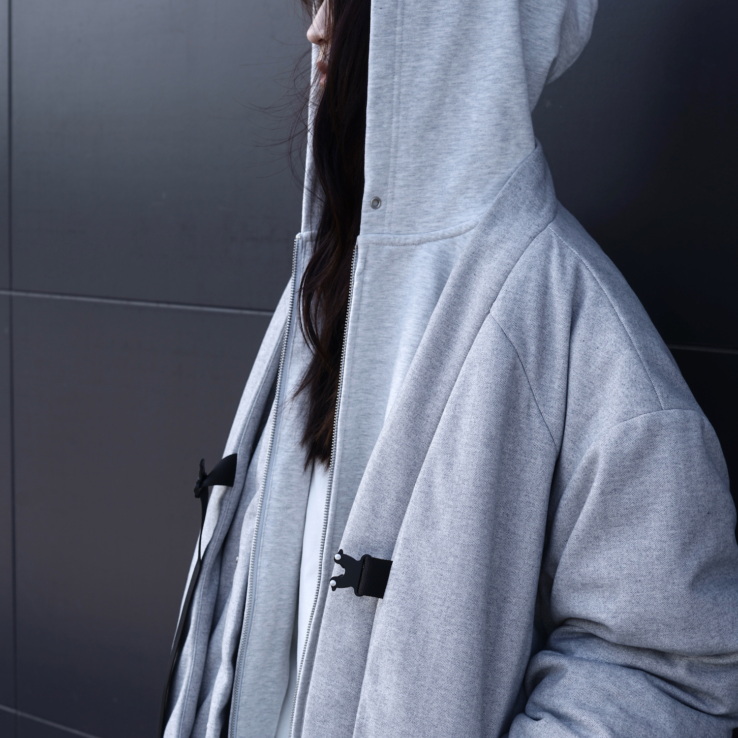 Gnomes lab 24AW 90绒羽绒结构设计道袍保暖外套