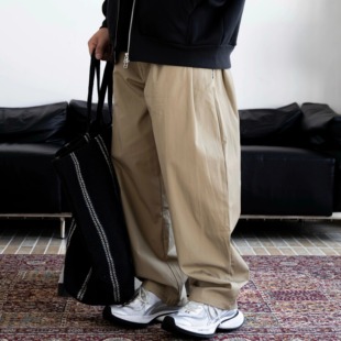 长绒棉纯色纯棉通勤抽绳长裤 Gnomes 百搭神裤 25AW lab