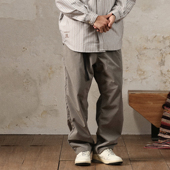 city Gnomes boy 暗格纹速干调节扣通勤宽松廓形工装 长裤 lab 23SS