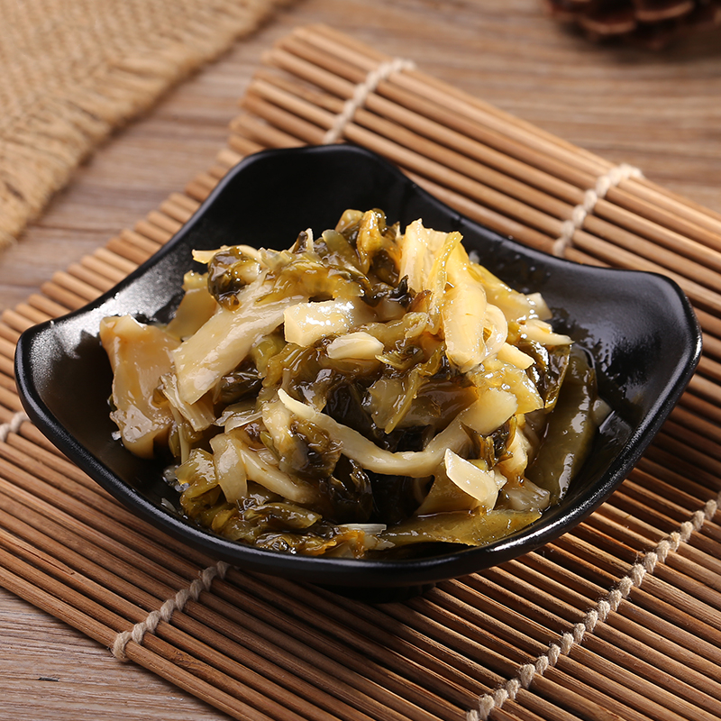 包邮梅菜笋丝 咸菜下饭菜小菜福建特产下酒菜配粥饭专用70g*8袋