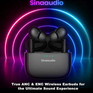 千元机旗舰推荐款au同款T20真无线蓝牙耳机ANC主动降噪外贸库存货