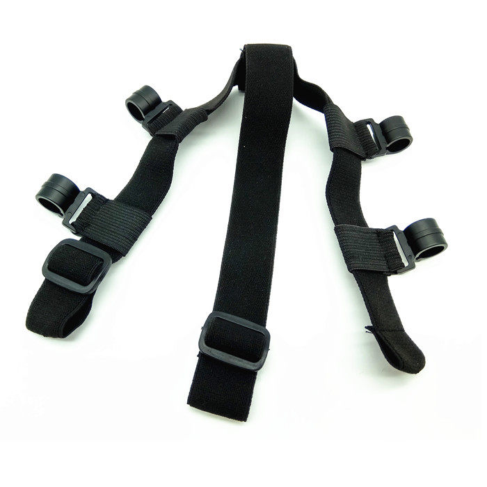 头灯固定夹固定支架安全帽头灯固定扣挂钩卡扣固定夹子固定配件