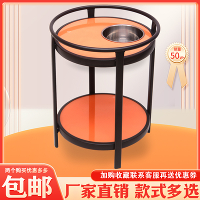 棋牌室麻将桌小茶几茶水台