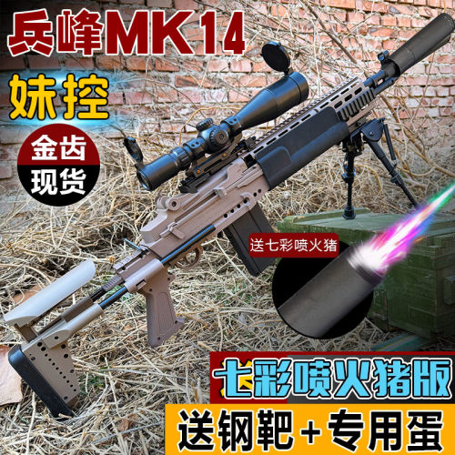 兵锋MK14妹控电动连发金齿