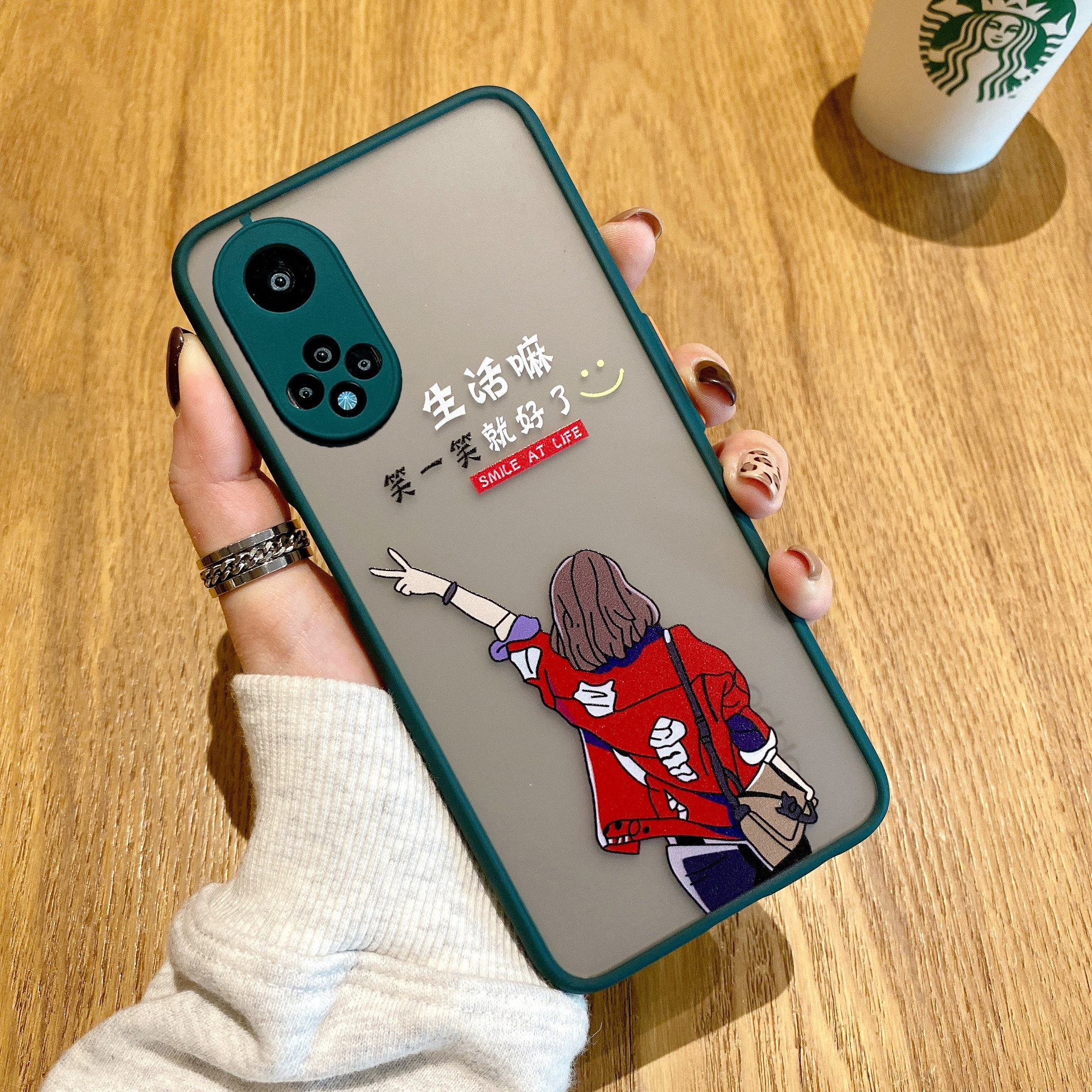 适用于 华为nova9手机壳华为nova9Pro保护套女款防摔硬壳硅胶软边