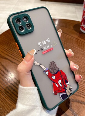 荣耀畅玩20手机壳华为保护套女款防摔硬壳硅胶软边个性创意撞色