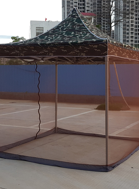 防蚊网帐篷防蚊帐铁艺支架篷房庭院花园户外防虫天幕露营厂家定制