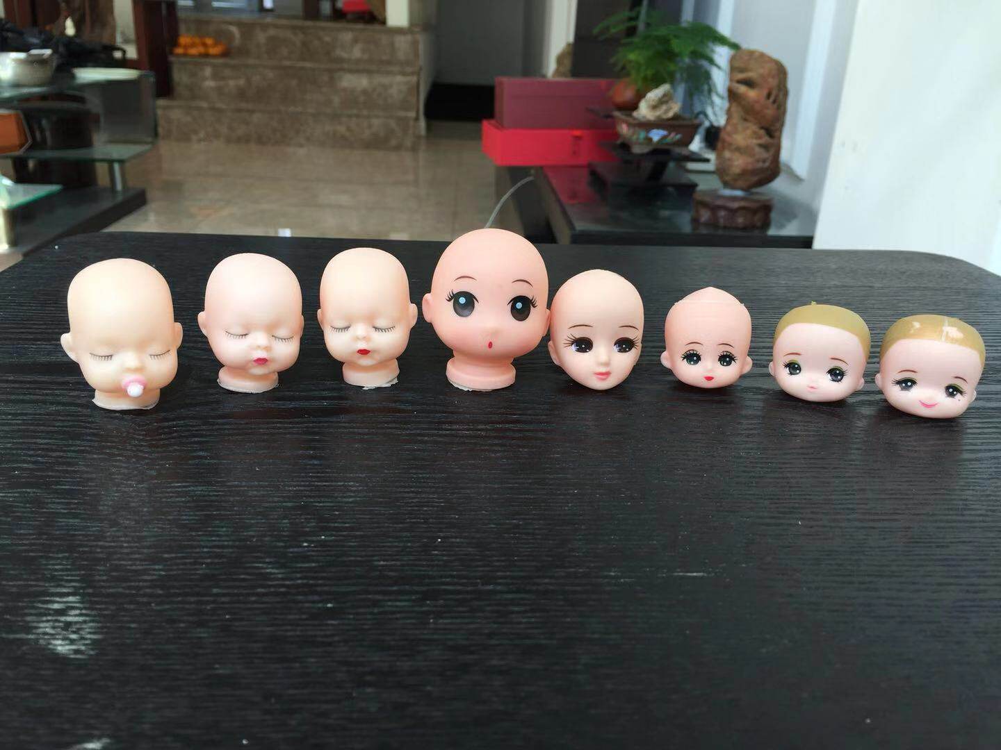 超火睡萌娃娃头闭眼 奶嘴 丽佳娃头 白蛇传系列编织手工编织配件