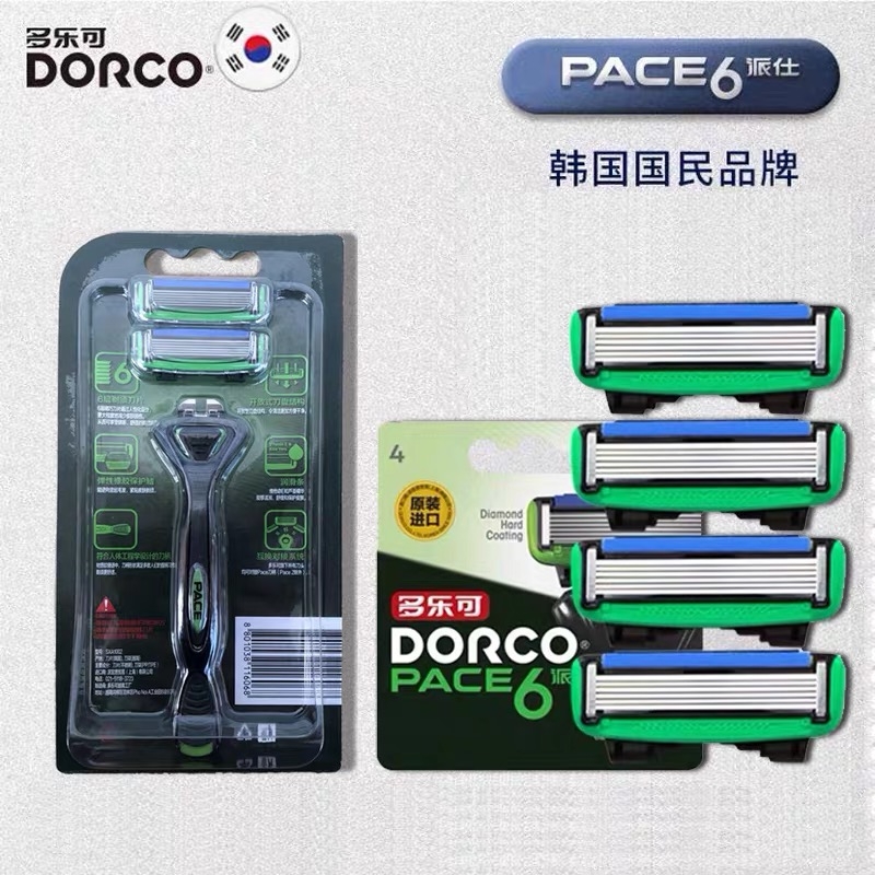 多乐可韩国手动剃须刀片