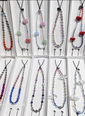 正品代购string防丢手机链条挂绳适用于苹果华为三星小米手机挂链