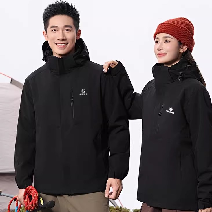 东风风神4S店冲锋衣定制logo