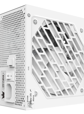 影驰名人堂GH1300W白金全模组台式机PCLE5.0ATX3.0电源白色限量版