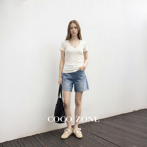 COCOZONE刘一一舒适t恤