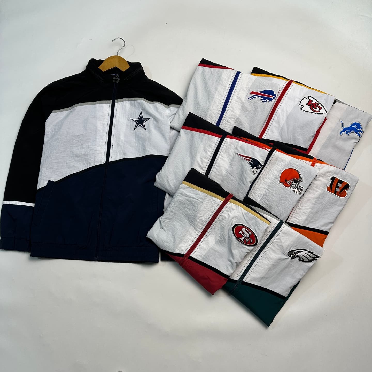 秋季新品 美国橄榄球男士全拉链双层外套撞色拼接万针刺绣+印花标,运动服/休闲服装,运动茄克/外套,淘宝优惠券,粉丝福利购,淘宝优惠卷