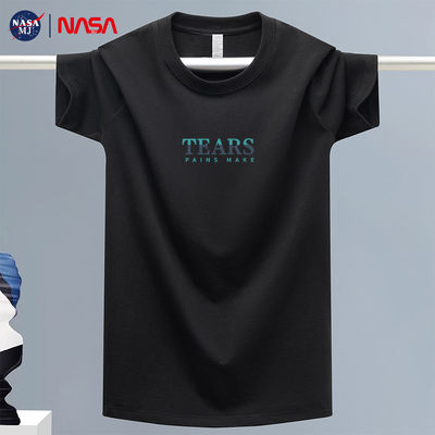 NASA短袖潮流青年百搭纯棉T恤