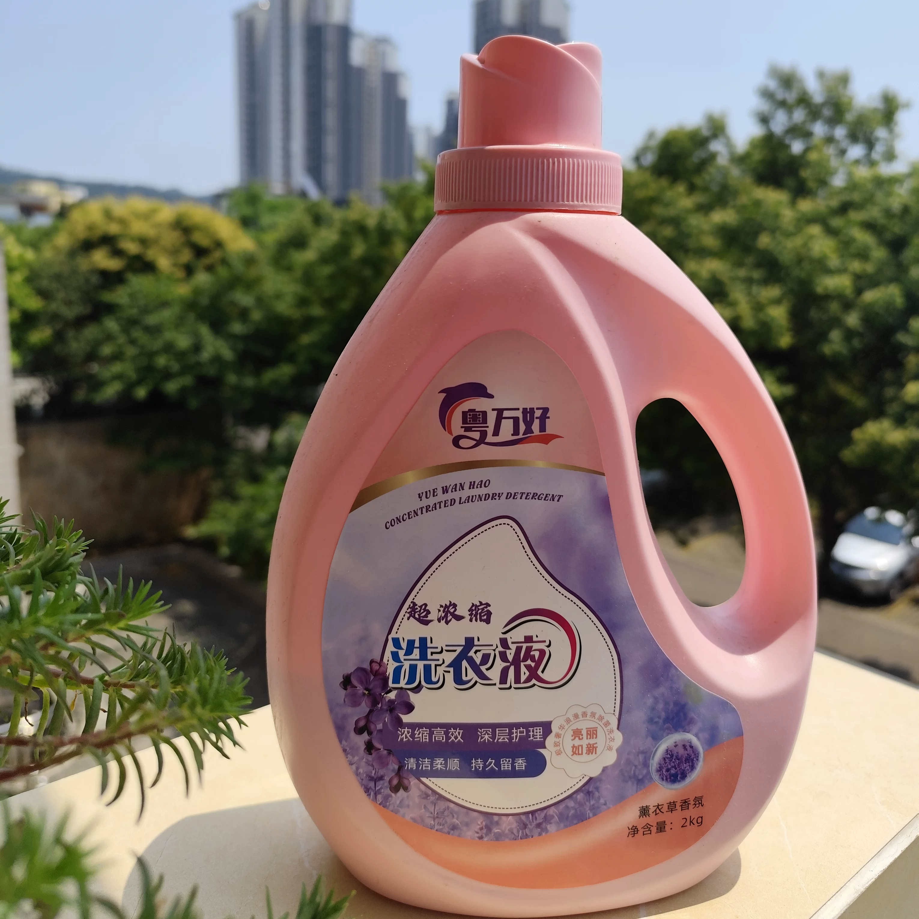 超浓缩洗衣液深层去渍用量少天然去污香氛洗衣液72小时持久留香