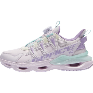 361童鞋女童儿童旋钮鞋新款春秋季青少年皮面防水软底纽扣运动鞋