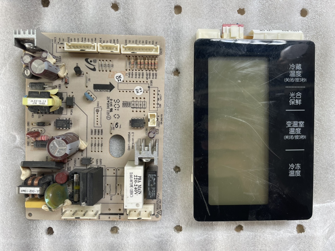三星冰箱BCD-268MMVS/GR电脑主板DA41-00719E/G显示板DA41-00718A