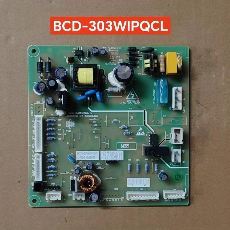 晶弘冰箱BCD-303WIPQCL电源板电
