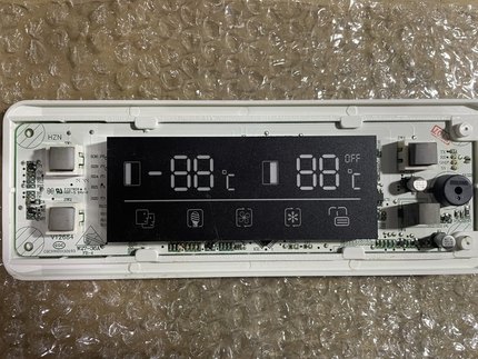 适用海尔冰箱FF2-66C显示板 0321801600触摸按键板V98538