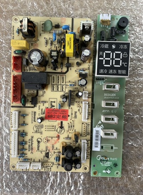 适用美的冰箱BCD-482WTGM主板 17131000000885显示17131000000882