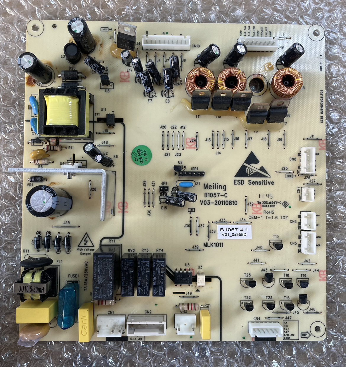 原装美菱冰箱电脑主板BCD-560WEC  B1057-C B1057.4.1