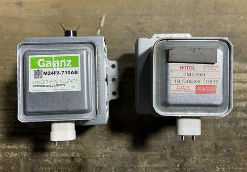 原装拆机变频微波炉变频磁控管M24FB-710AB 2M539H 2M303H整测试