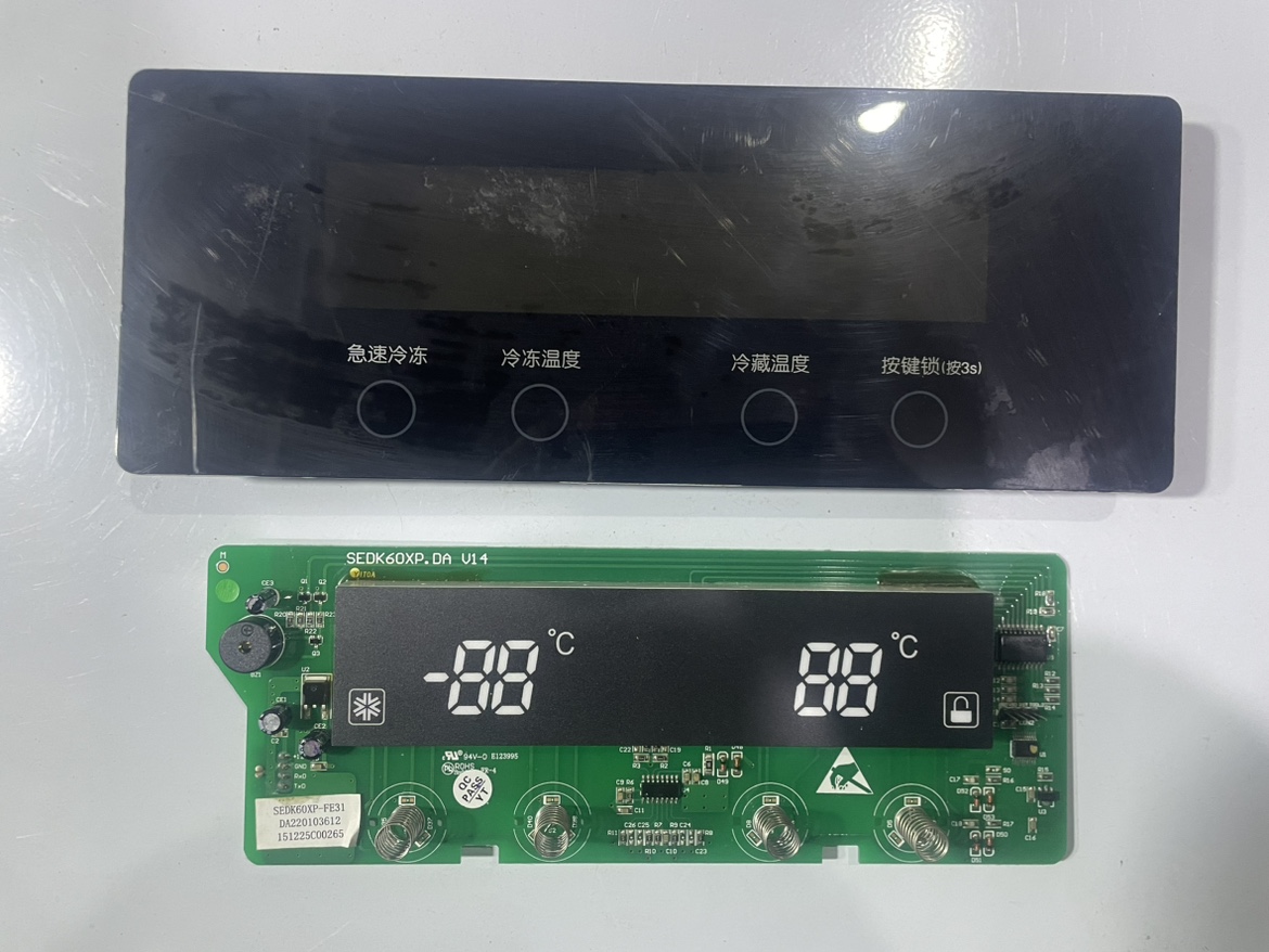 适用美的冰箱SEDK60XP.DA V14 DA220103612电脑显示板 按键板