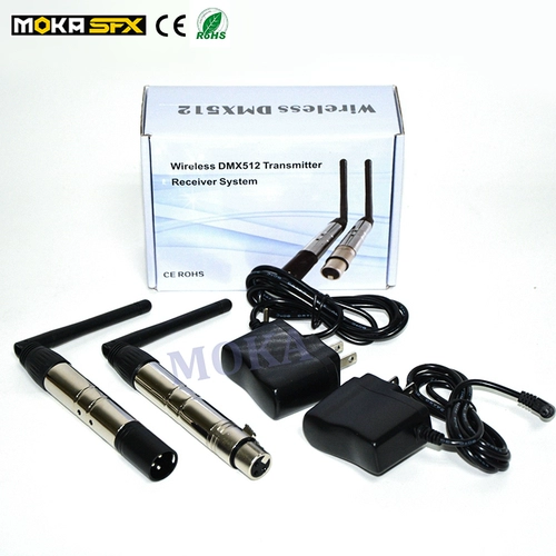 DMX512 Беспроводной трансивер встряхивает головную лампу фонаря контроллера передатчика.