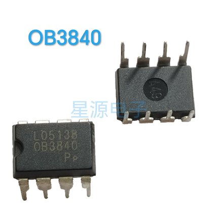 全新原装OB3840P 电源管理芯片集成IC 直插DIP8 OB昂宝OB3840CPA