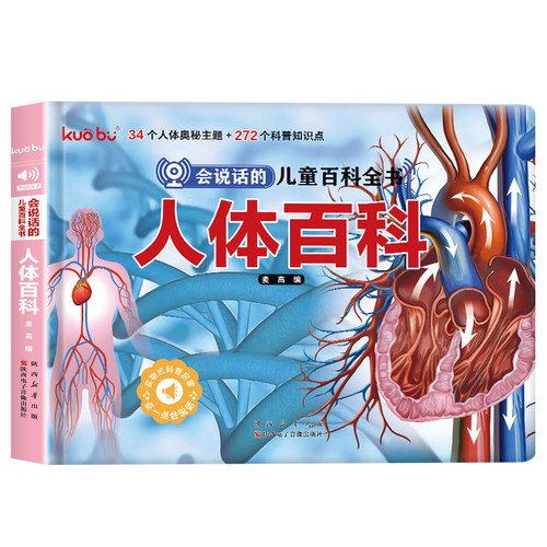 3-6岁宝宝幼儿启蒙 会说话的儿童百科全书·人体百科点读发声书