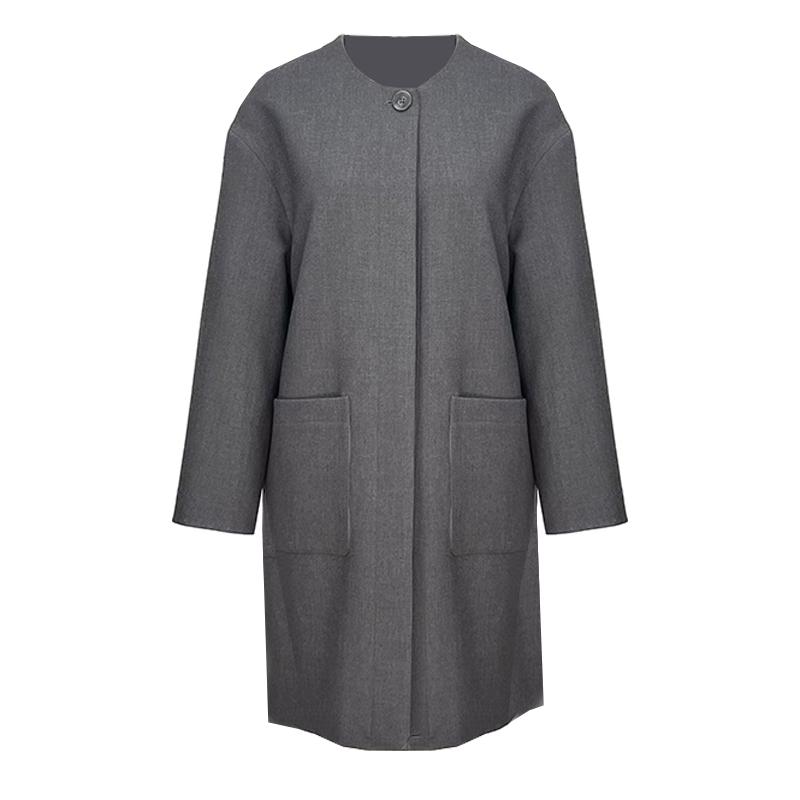 衣长88起 满5免1【晓雯&深圳OCT】NQ8005 精纺羊毛大衣外套