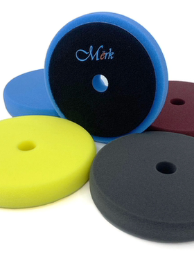 MERK抛光盘海绵盘还原盘3寸5寸汽车漆面修复自粘海绵盘RO同心机