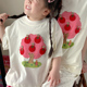 夏季 2024新款 立体打底衫 亲子T恤母子 母女亲子装 短袖 洋气高端韩版