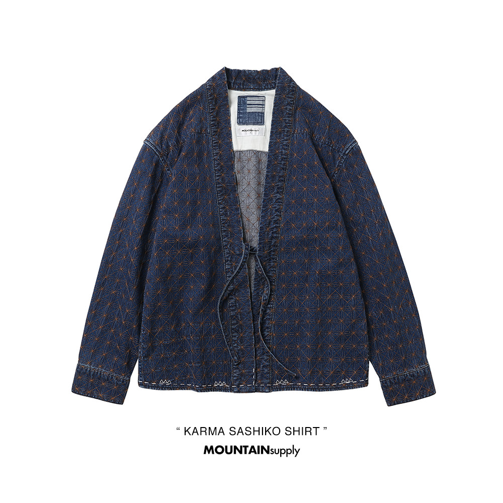 刺绣道袍MOUNTsupply日潮visvim