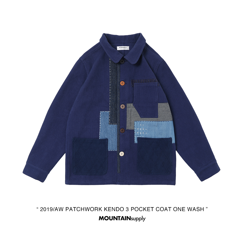 外套MOUNTsupply古布拼贴秋冬
