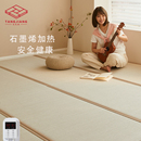 唐将榻榻米垫加热垫子日式 定制尺寸 地垫防水防污床垫炕垫冬季