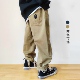 裤 长裤 春款 子松紧中腰西装 男生潮酷收口裤 男童百搭休闲全棉工装