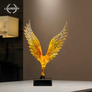 雄鹰展翅摆件客厅玄关商务装饰开业乔迁礼品家居软装好物