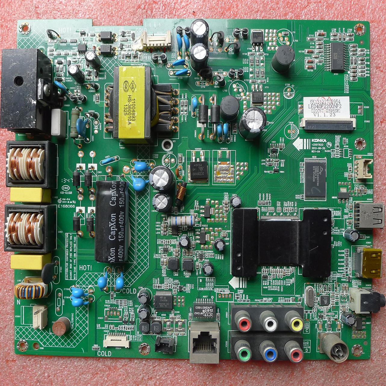 康佳LED42F2200/M38主板35017833