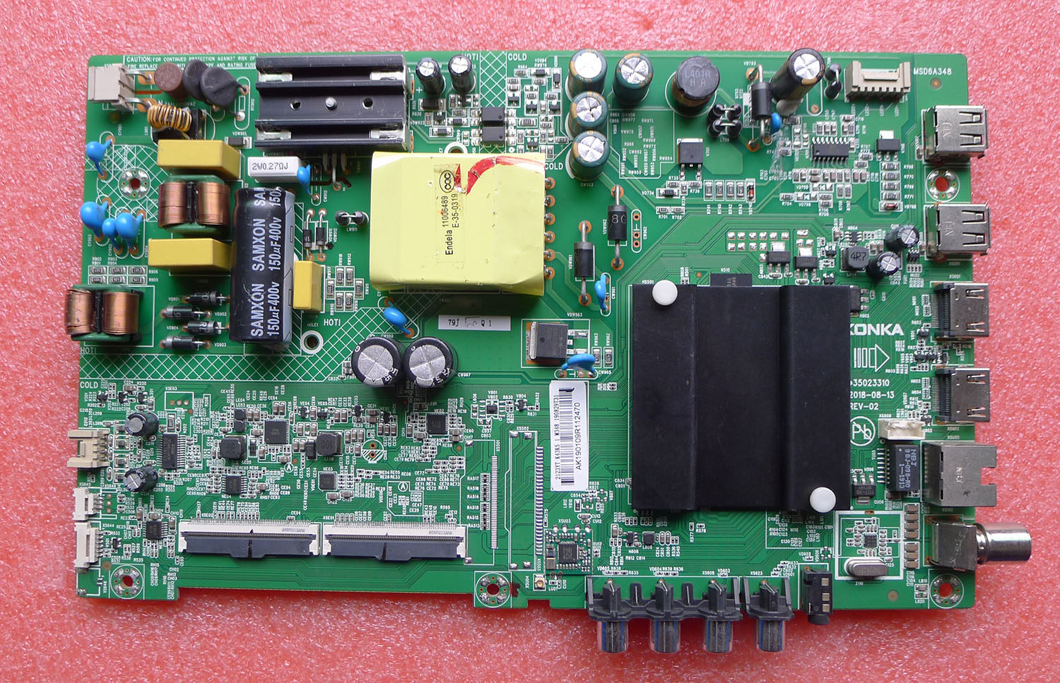 康佳led43k1000a 40/43s2 k43 43s1 d43a主板35023310 35024372