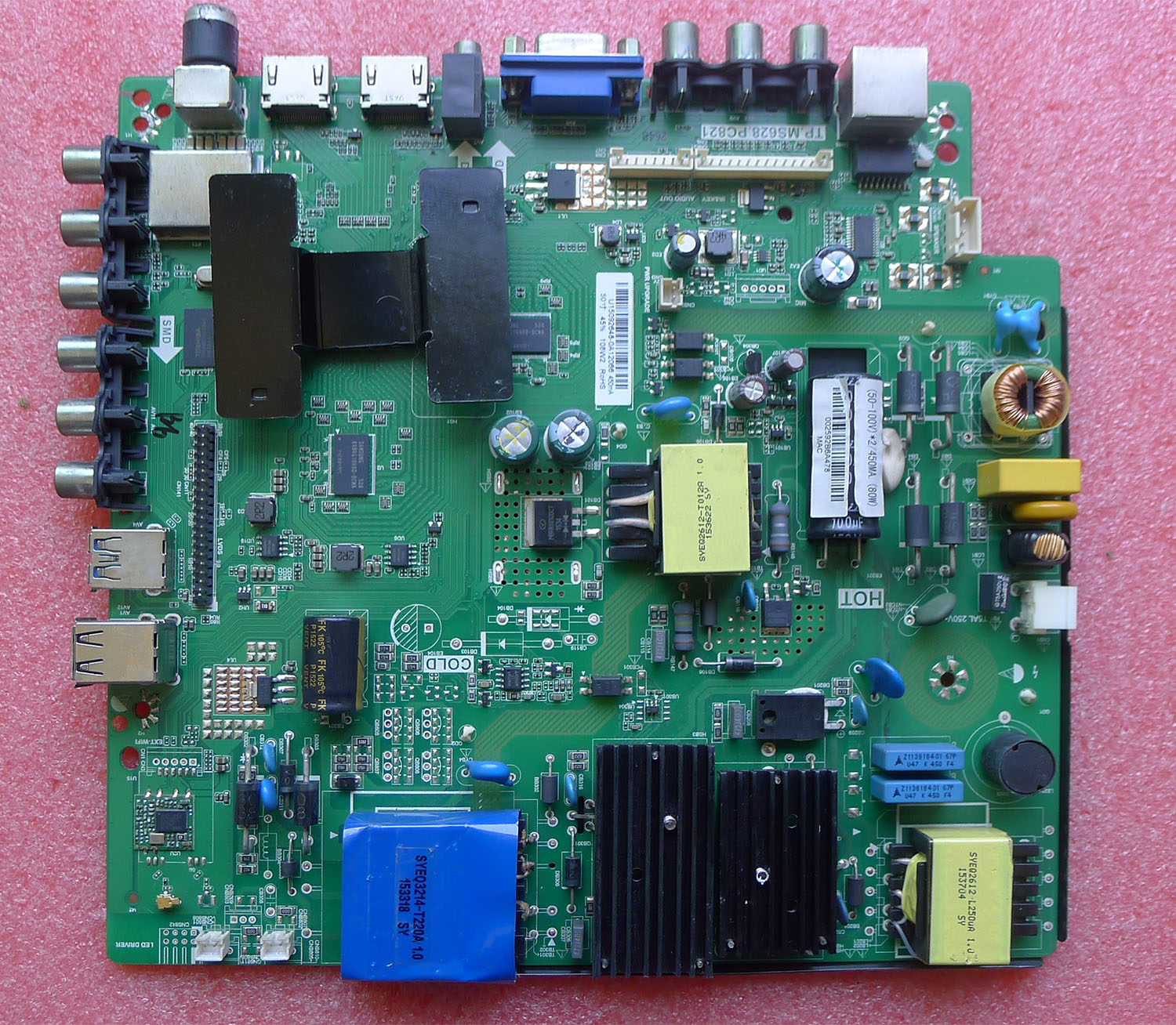 三合一电视主板TP.MS628.PC821