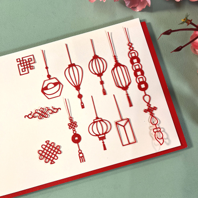 DUOFEN切割模板DIY刀模吊饰