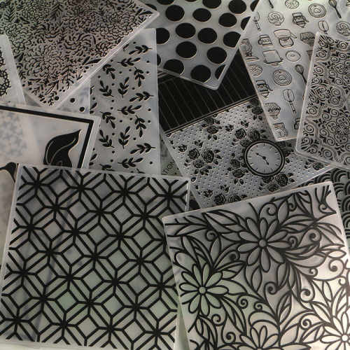 凹凸浮雕压花板DUOFENDIY手工